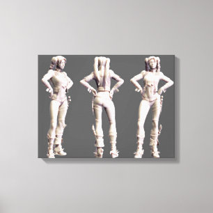 Lienzo Cambio alterno de Harley Quinn