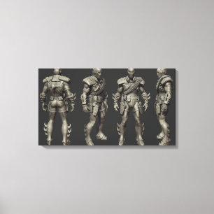 Lienzo Cambio de Deathstroke