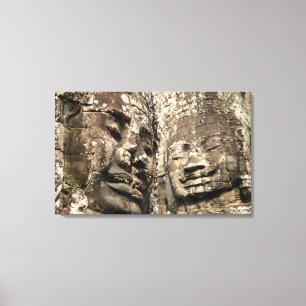 Lienzo Camboya, Angkor Wat. Angkor Thom, Bayón