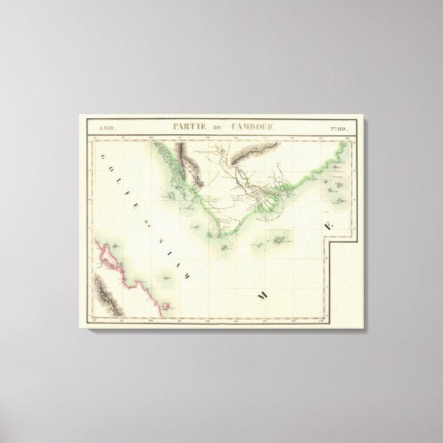 Lienzo Camboya, Asia 110 (Anverso)