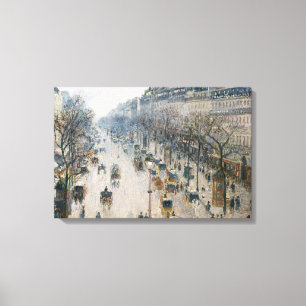 Lienzo Camille Pissarro - El Boulevard Montmartre