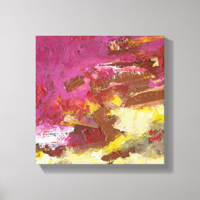 Lienzo Camina por ella (Anverso)