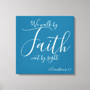 Lienzo Caminamos por la fe