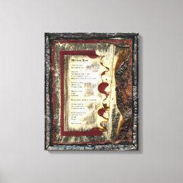 Lienzo Caminando solo