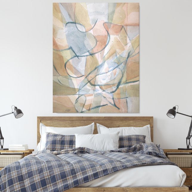 Lienzo Caminante a mano (Insitu(Dormitorio))