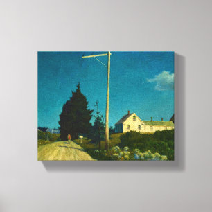 Lienzo Camino a la Casa Jones de Newell Convers Wyeth