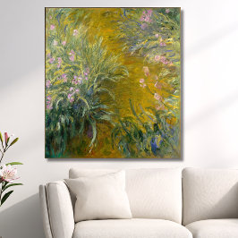 Lienzo Camino a través de los irlandeses, Monet