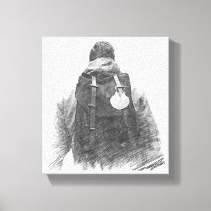 Lienzo Camino de Santiago