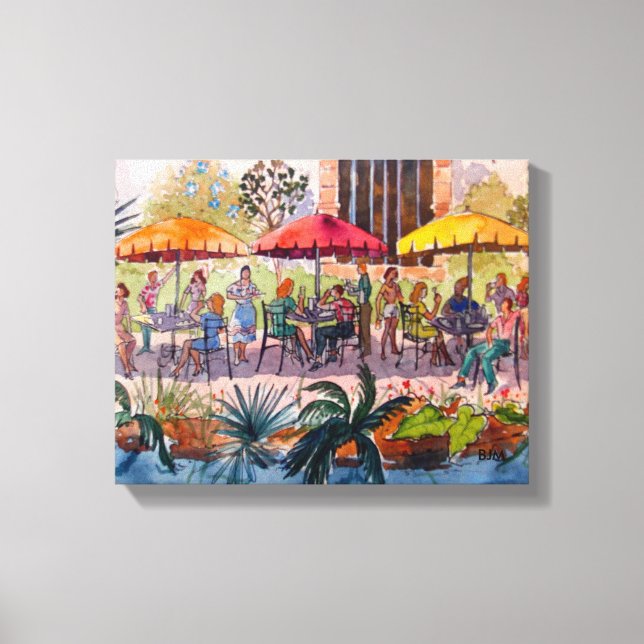 Lienzo Camino del río San Antonio (Anverso)