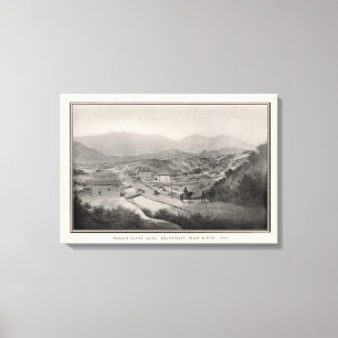 Lienzo Camino del tablón de la misión, fron noveno, 185