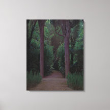 Camino en Parque (por Santiago Rusiñol)