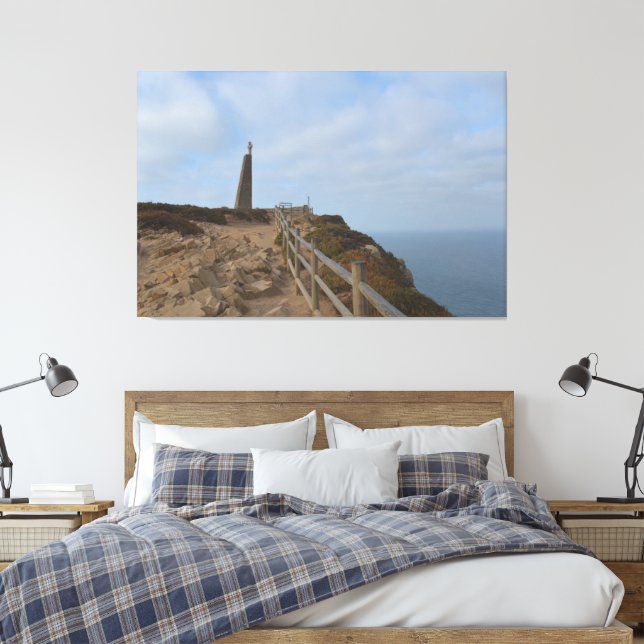 Lienzo Camino hacia la niebla. Cabo Roca (Insitu(Dormitorio))