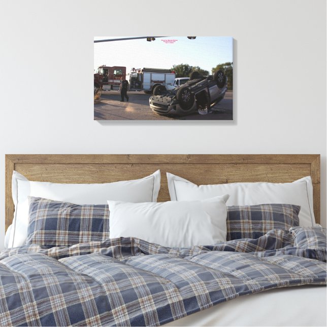 Lienzo Camión de bomberos de Newkirk (Insitu(Dormitorio))