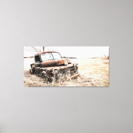 Lienzo Camión entregado al tiempo