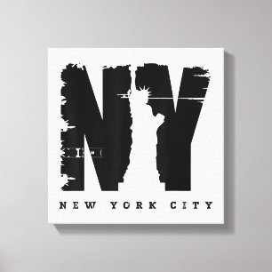 Lienzo Camisas de té estilo Nueva York, Nueva York