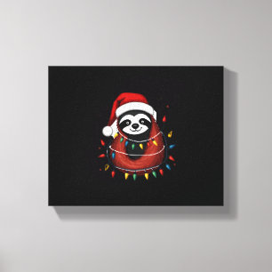 Lienzo Camiseta de Navidad para regalo de amante de perez