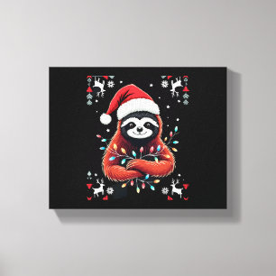 Lienzo Camiseta de Navidad para regalo de amante de perez