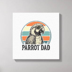 Lienzo Camiseta diseño grabado vintage puesta de sol Papá