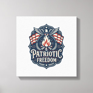 Lienzo Camiseta gráfica vectorial noche de hoguera patrió