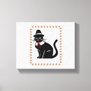 Lienzo Camiseta sobredimensionada para peregrino Cat