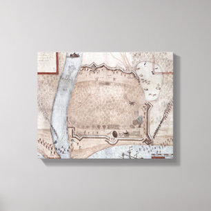 Lienzo Campamento Fortificado, Puerto Rico