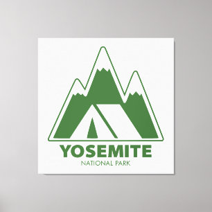 Lienzo Camping del Parque Nacional Yosemite