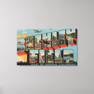 Lienzo Campo de Denver, Colorado - de Buckley