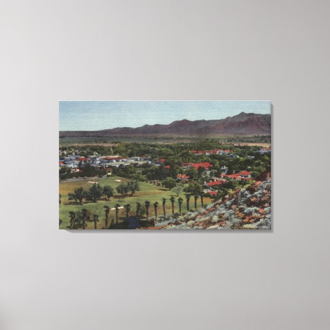 Lienzo Campo de golf O'Donnell (Anverso)