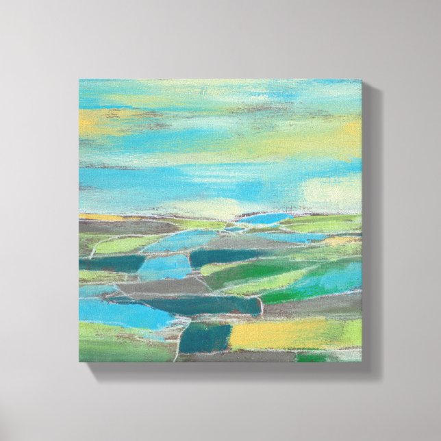 Lienzo Campo Fragmentado I (Anverso)