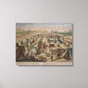 Lienzo Campo militar, c.1780