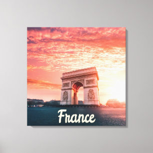 Lienzo Campos Elíseos Francia París