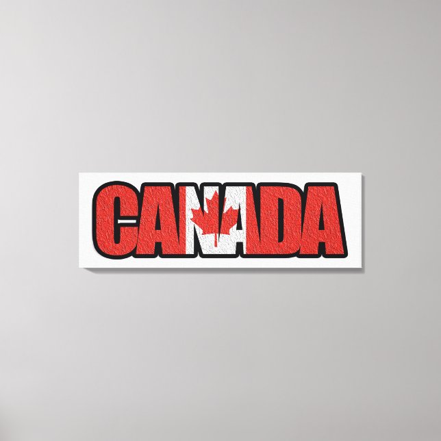 Lienzo Canadá (Anverso)