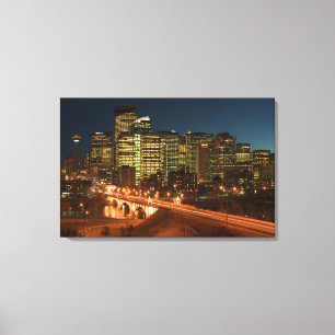 Lienzo Canadá, Alberta, Calgary: Centro de Calgary,