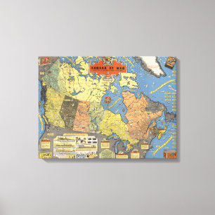 Lienzo Canadá En Guerra