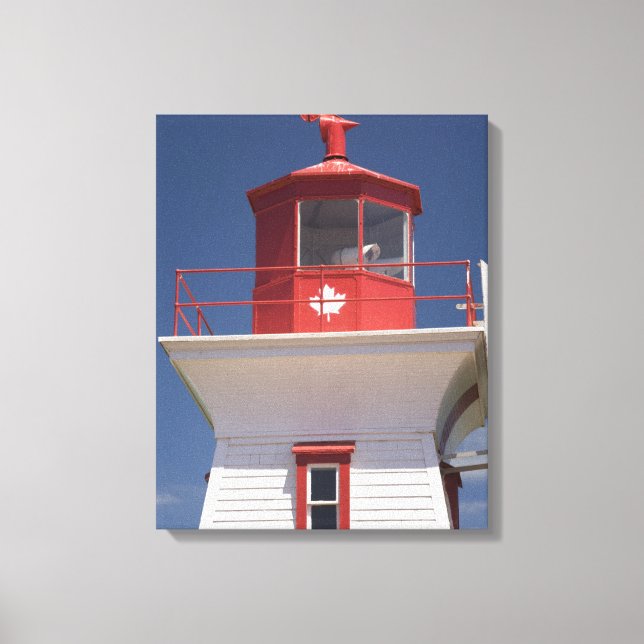 Lienzo Canadá, Isla del Príncipe Eduardo, Victoria. (Anverso)