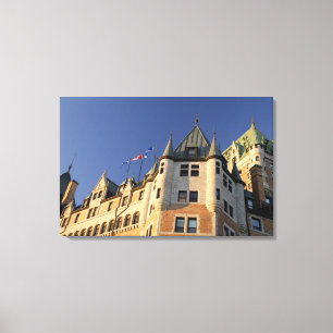 Lienzo Canadá, Quebec, Ciudad de Quebec. Fairmont Chateau
