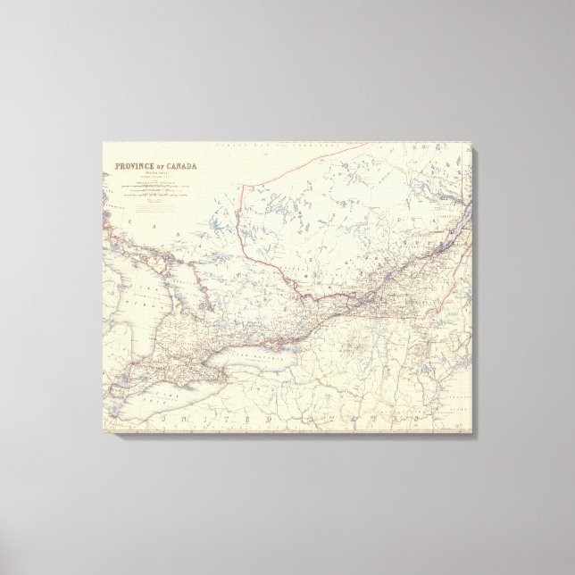 Lienzo Canadá W (Anverso)
