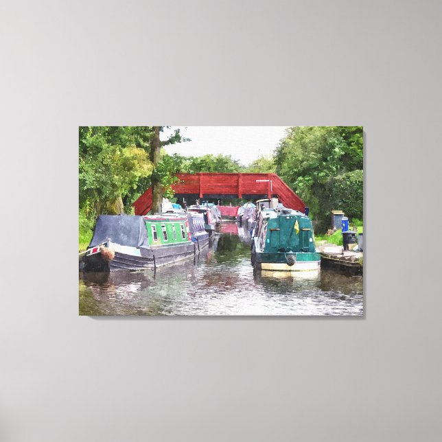 LIENZO CANAL BOATS (Anverso)