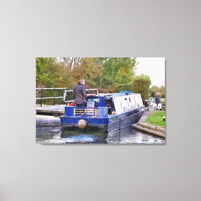 LIENZO CANAL BOATS (Anverso)