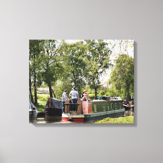 LIENZO CANAL BOATS (Anverso)