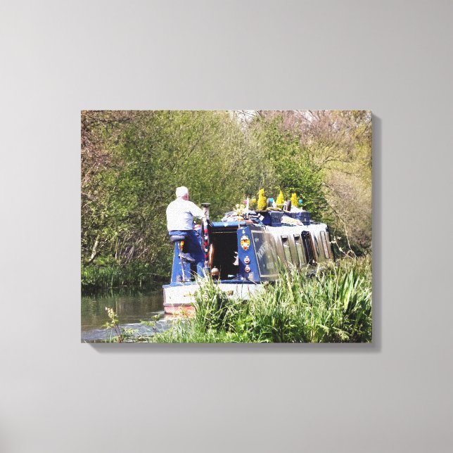 LIENZO CANAL BOATS (Anverso)