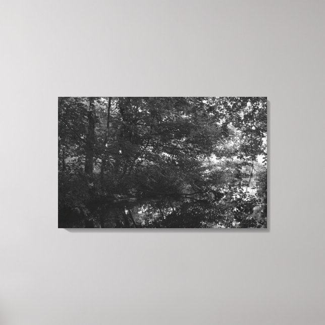 Lienzo Canal, Bute Park, Cardiff (Anverso)