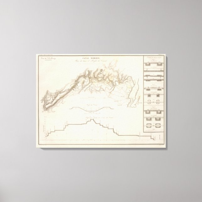 Lienzo Canal de Morris (Anverso)