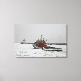 Lienzo Canal de Tugboat Duluth Minnesota