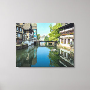Lienzo Canal Francia de Estrasburgo