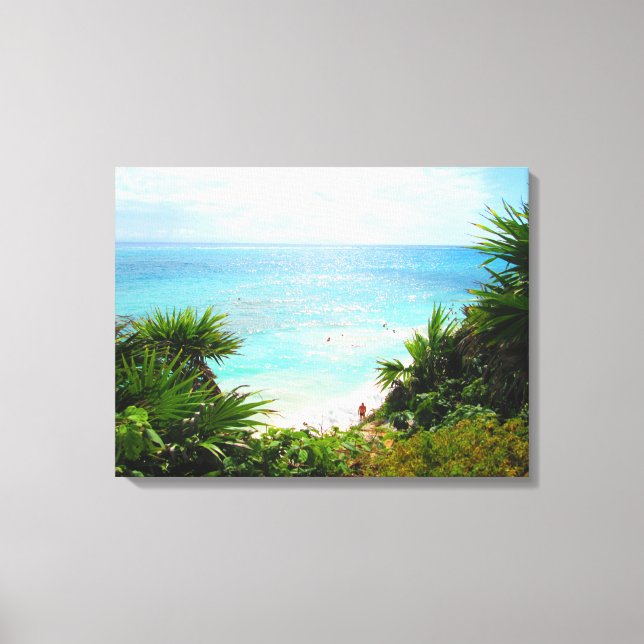 LIENZO CANCUN, MÉXICO #10 (Anverso)