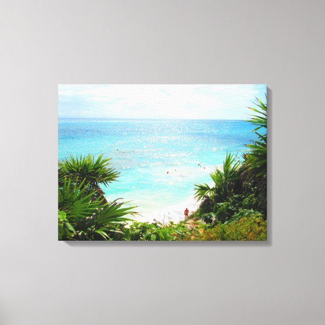 LIENZO CANCUN, MÉXICO #10 (Anverso)