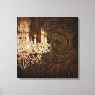 Lienzo Candelabro del país occidental primitivo bohemio