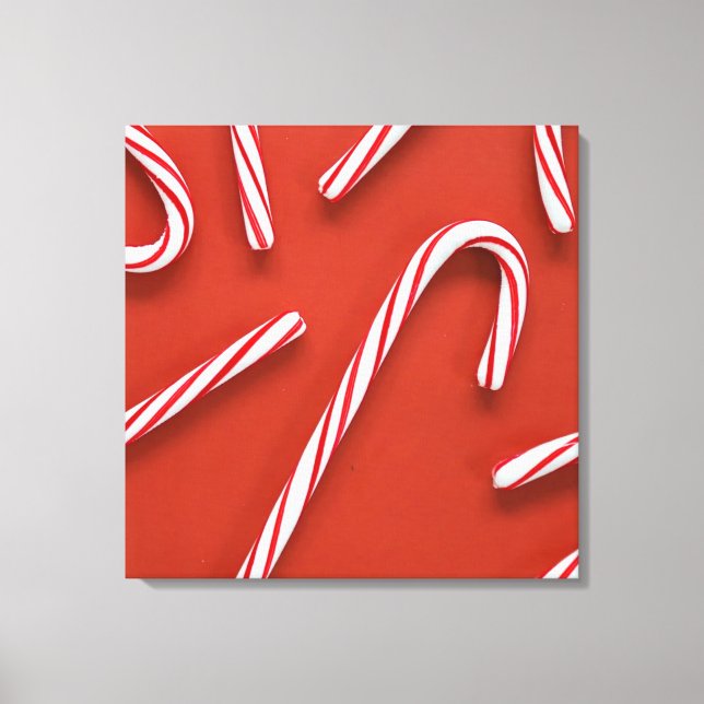 Lienzo Candy Canes (Anverso)