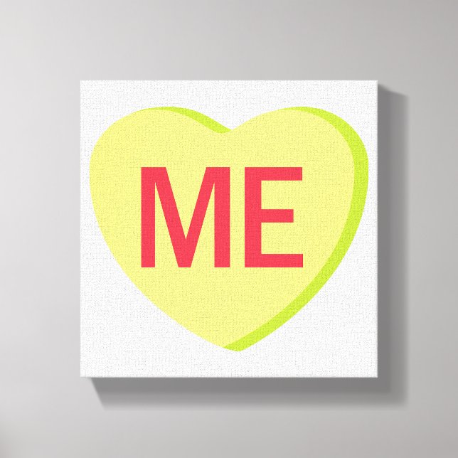 Lienzo Candy Heart - ME (Anverso)